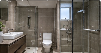 Luxury bathroom plumbing installation in Bokaro