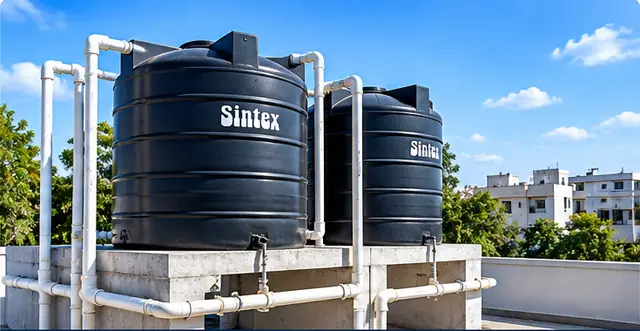 Water supply system installation